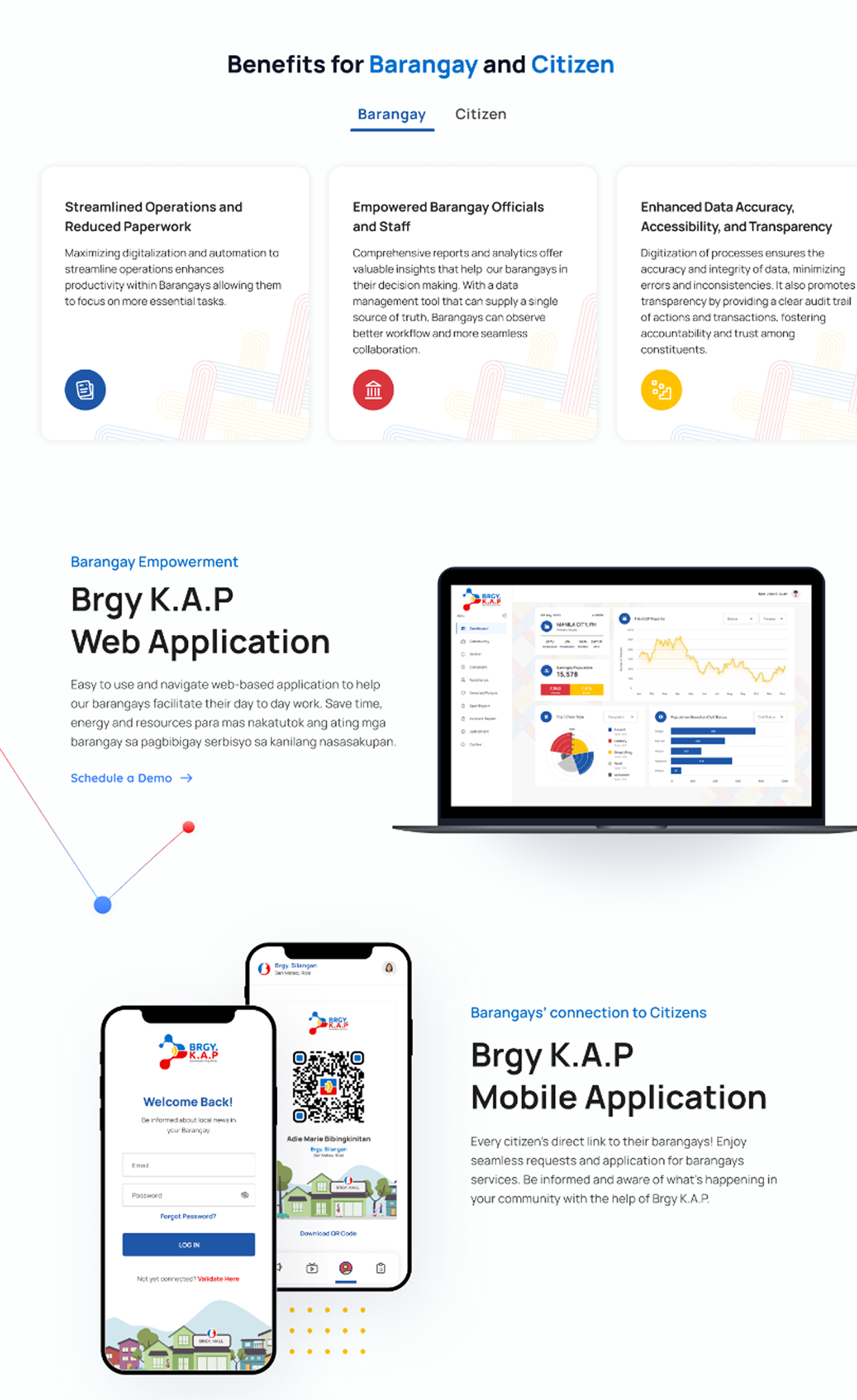 Barangay Community App screenshot 2