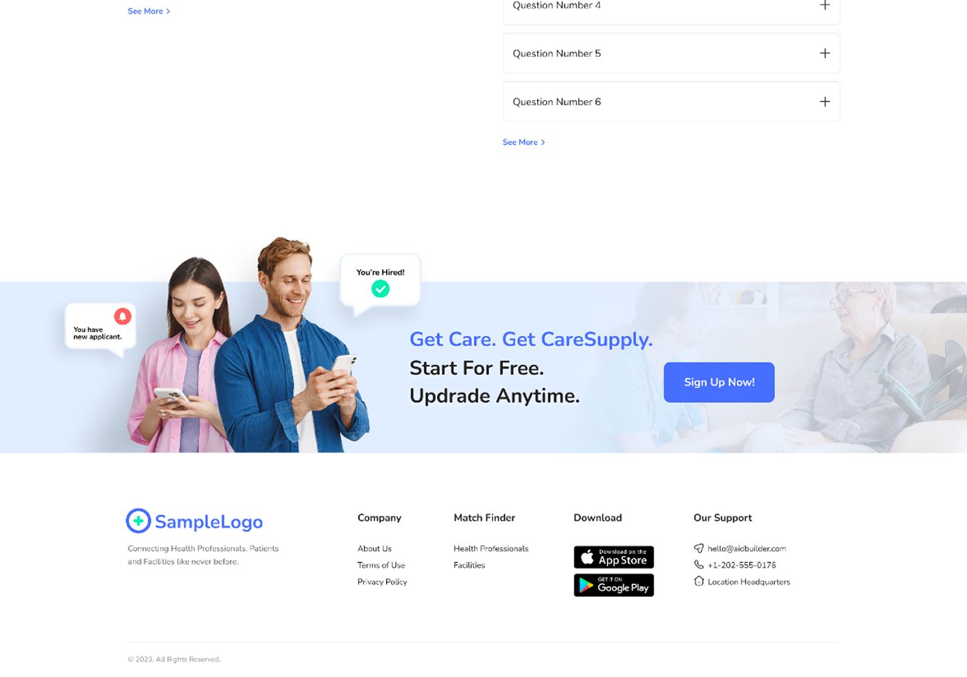 Healthcare Workforce Matchmaking App screenshot 5