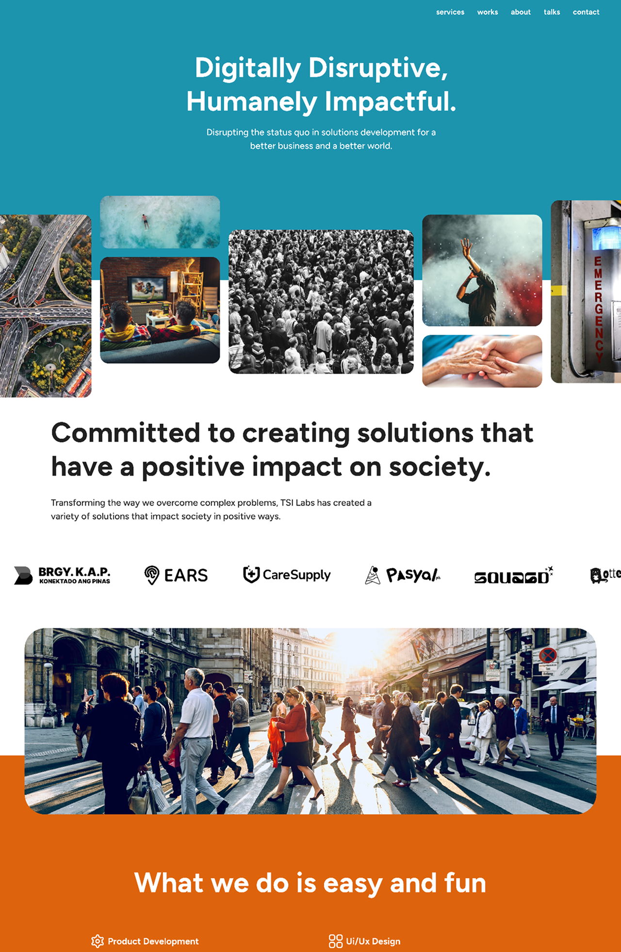 IT Company Site screenshot 1