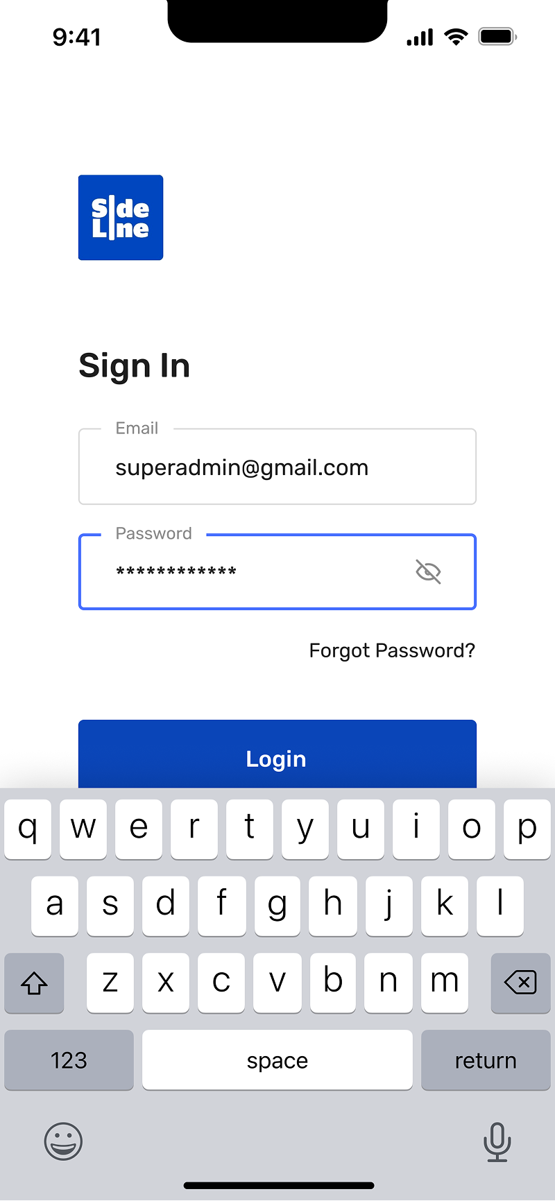 SideLine App screenshot 6